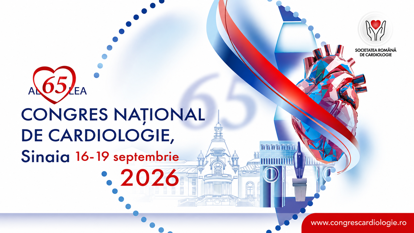 Congresul Național de Cardiologie 16–19 septembrie 2026, Sinaia